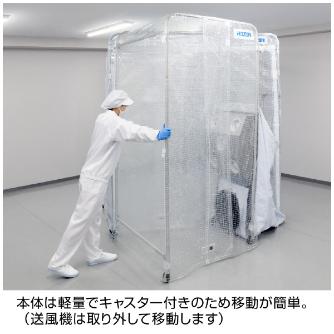 ホーザン株式会社 エアシャワーブース エアシャワーブース（送風機付） CL-940S