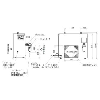 オリオン機械（株） ノンフロンエアードライヤー RAX ノンフロンエアードライヤー RAX4J-SERA-A1