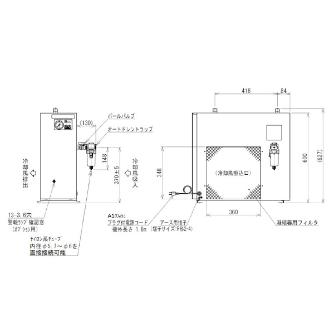 オリオン機械（株） ノンフロンエアードライヤー RAX ノンフロンエアードライヤー RAX6J-SERA-A1