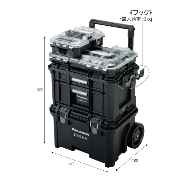 パナソニック（株）　ＥＷ社 システムキャリーケース システムキャリーケース EZ9KSA