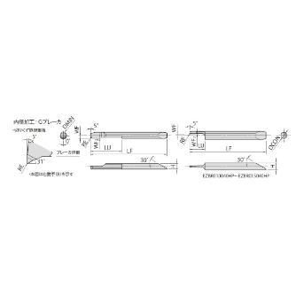 京セラ（株） チップ PVDコーティング EZB チップ　ＰＶＤコーティング EZBR010040HP-005G-06 PR1725