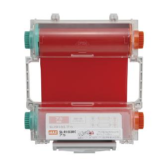 マックス（株） ビーポップ専用インクリボンカセット(100タイプ用) インクリボンカセット SL-R103RCｱｶ