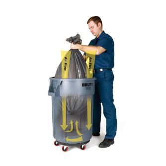 エレクター（株） ラウンドブルートユーティリティコンテナ 75.7L ラウンドブルートユーティリティコンテナ RM262073UTBL ﾘｻｲｸﾙﾏｰｸ 75.7L