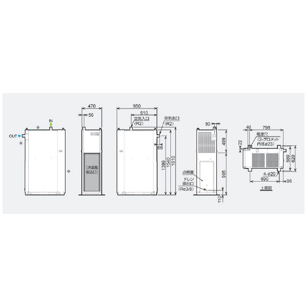 オリオン機械（株） ヘルツフリードライヤー RAX ヘルツフリードライヤー RAX1530A1-SE75