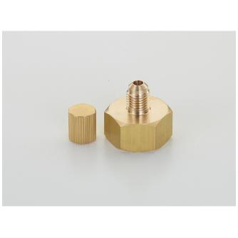 （株）イチネンＴＡＳＣＯ ボンベアダプタW20-16 TA165C ボンベアダプタＷ２０－１６　１／４フレア TA165C-2