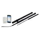 （株）イチネンＴＡＳＣＯ ワイヤレス風速・温度計 TA411AH