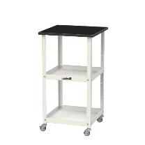 山金工業（株） 天板付きラボワゴンH825 棚板2枚仕様 LKTCM