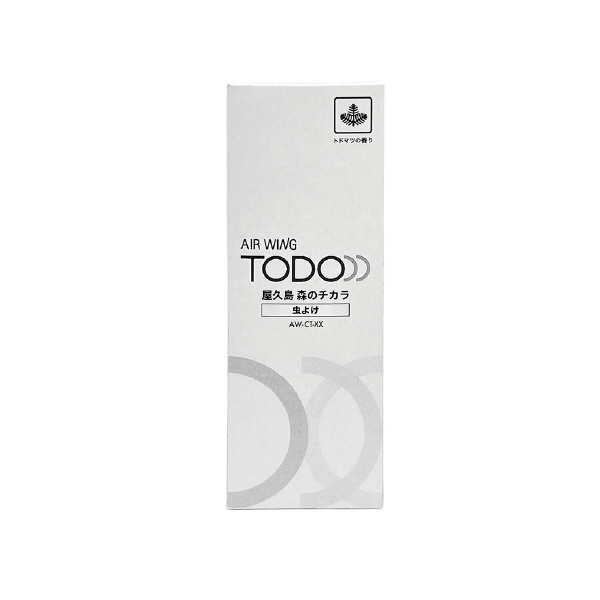 （株）イチネンＴＡＳＣＯ エアーウィングTODO用カートリッジ TA978TD ＴＯＤＯ用カートリッジ　屋久島森のチカラ TA978TD-CT2