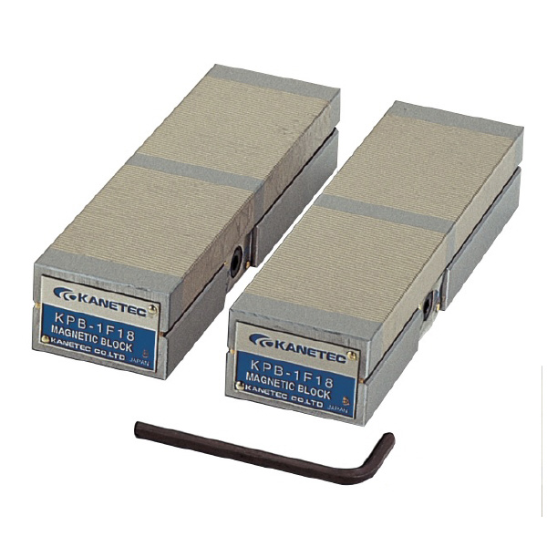 カネテック（株） 片面吸着永磁ブロック KPB 片面吸着永磁ブロック KPB-1F25(2ｺ)