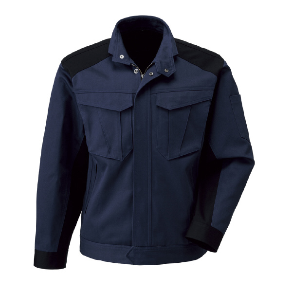 日新被服（株） 長袖ジャンパー(薄地) R5661-02 長袖ジャンパー（薄地） R5661-02-LL ﾈｲﾋﾞｰ