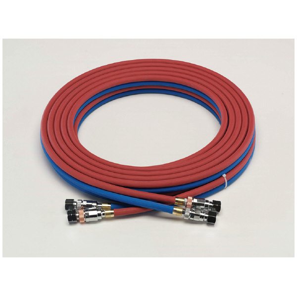 （株）イチネンＴＡＳＣＯ ツインホース(太タイプカプラ付) TA381C ツインホース（太タイプカプラ付） TA381C-10A