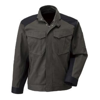 日新被服（株） 長袖ジャンパー(薄地) R5661-25 長袖ジャンパー（薄地） R5661-25-3L ﾁｬｺｰﾙﾌﾞﾗｳﾝ