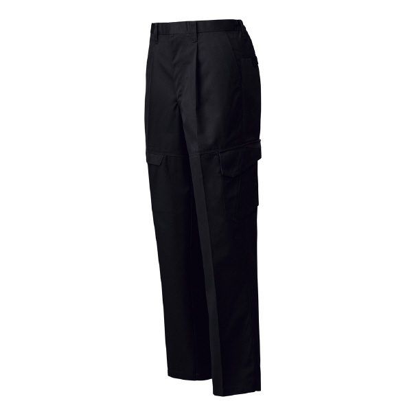 日新被服（株） 女子後ろゴムカーゴパンツ R3020-33 女子後ろゴムカーゴパンツ R3020-33-S ﾌﾞﾗｯｸ