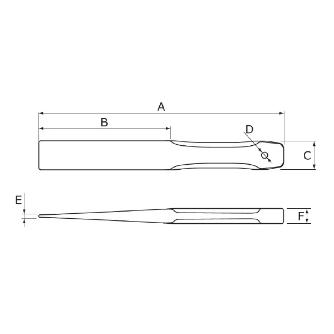 オーエッチ工業（株） 金矢 YA 金矢　１８０㎜ YA-180