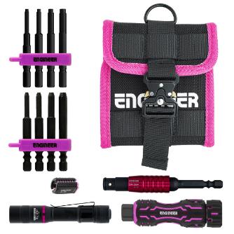 （株）エンジニア ネジレスQセット DXZ ネジレスＱセット　ＰＩＮＫ＆ＢＬＡＣＫ DXZ-41P