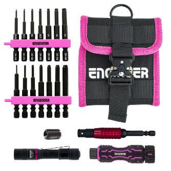 （株）エンジニア ネジレスQセット DXZ ネジレスＱセット　ＰＩＮＫ＆ＢＬＡＣＫ DXZ-45P
