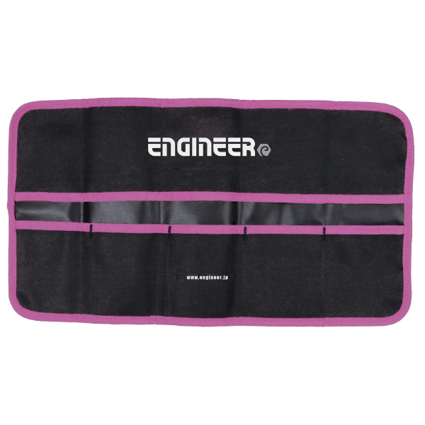 （株）エンジニア ツールロールバック KSE ツールロールバッグ　ＰＩＮＫ＆ＢＬＡＣＫ KSE-35P