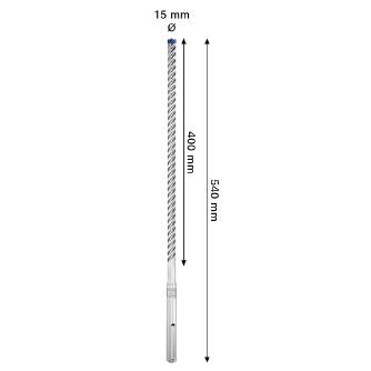 ボッシュ（株） SDS max－8X ハンマードリルビット ＳＤＳ　ＭＡＸ－８Ｘ　ハンマービット SDS-max 8Xﾋﾞｯﾄ 15.0X540