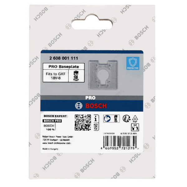 ボッシュ（株） ベースプレート GKF18V-8用 ベースプレート 2608001111