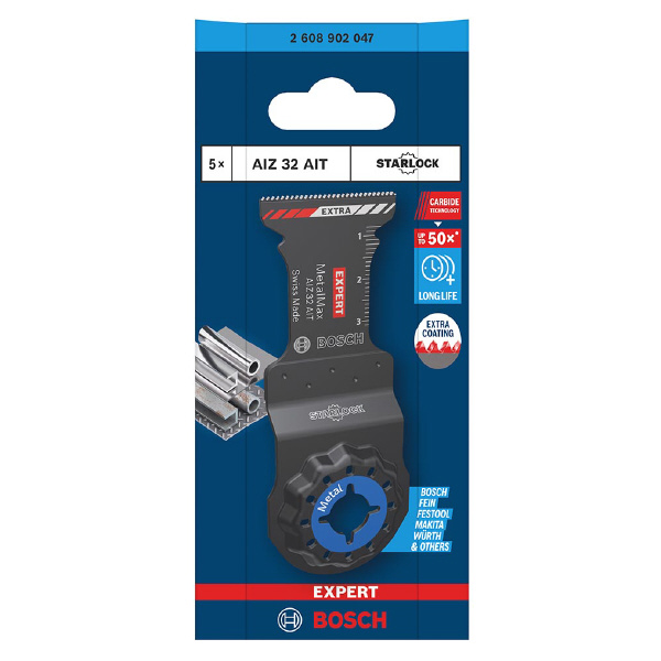 ボッシュ（株） 超硬マルチツールブレード 超硬マルチツールブレード（５枚入り） AIZ32AIT/5