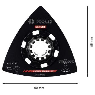 ボッシュ（株） 超硬マルチツールブレード 超硬マルチツールブレード（１枚入り） AVZ90RT2