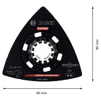 ボッシュ（株） 超硬マルチツールブレード 超硬マルチツールブレード（１枚入り） AVZ90RT6