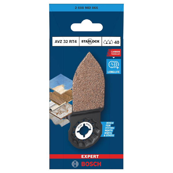 ボッシュ（株） 超硬マルチツールブレード 超硬マルチツールブレード（１枚入り） AVZ32RT4
