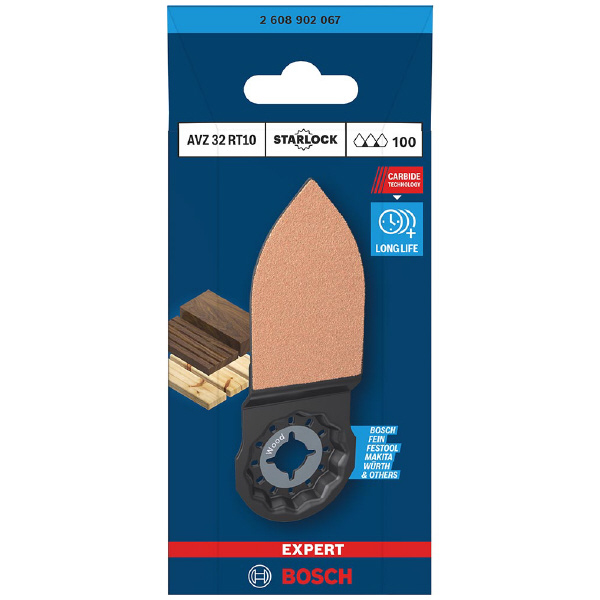 ボッシュ（株） 超硬マルチツールブレード 超硬マルチツールブレード（１枚入り） AVZ32RT10