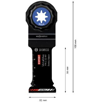 ボッシュ（株） 超硬マルチツールブレード 超硬マルチツールブレード（１枚入り） PAIZ32AIT