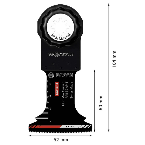 ボッシュ（株） 超硬マルチツールブレード 超硬マルチツールブレード（１枚入り） PAII52APIT