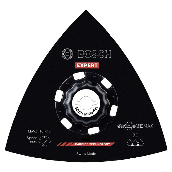 ボッシュ（株） 超硬マルチツールブレード 超硬マルチツールブレード（１枚入り） MAVZ116RT2
