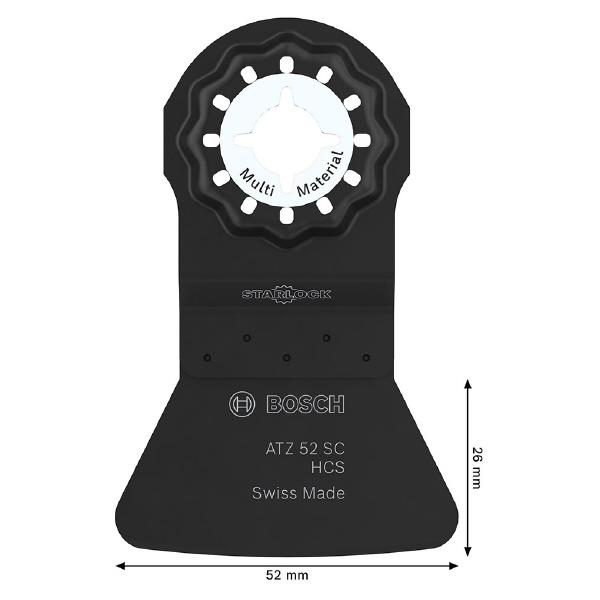 ボッシュ（株） マルチツールブレード マルチツールブレード（１０枚入り） ATZ52SCN