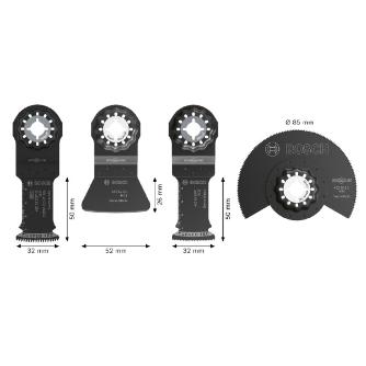 ボッシュ（株） マルチツールブレードセット マルチツールブレード床補修セット４枚入 2608669089