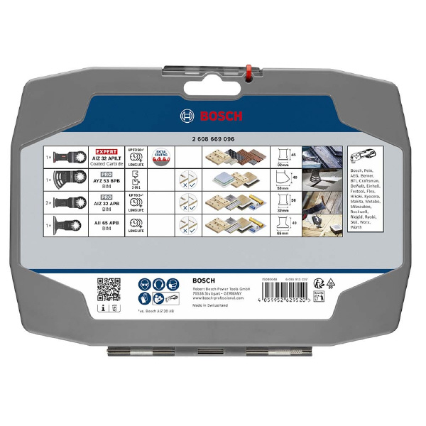 ボッシュ（株） マルチツールブレードセット マルチツールブレード壁穴専科５枚入 2608669096