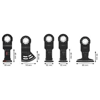 ボッシュ（株） マルチツールブレードセット マルチツールブレード壁穴専科５枚入 2608669096