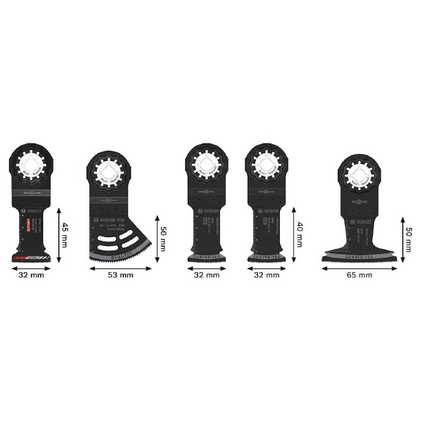 ボッシュ（株） マルチツールブレードセット マルチツールブレード壁穴専科５枚入 2608669096