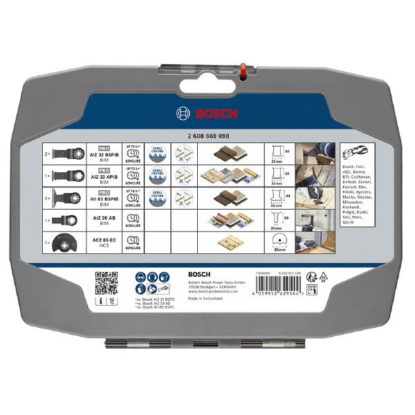 ボッシュ（株） マルチツールブレードセット マルチツールブレード木材専科７枚入 2608669098