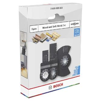 ボッシュ（株） マルチツールブレードセット マルチツールブレード木材金属セット３枚入 2608669333