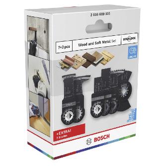 ボッシュ（株） マルチツールブレードセット マルチツールブレード木材金属セット９枚入 2608669335