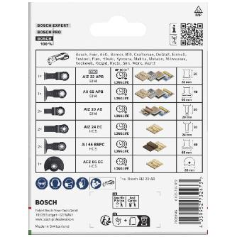ボッシュ（株） マルチツールブレードセット マルチツールブレード木材金属セット９枚入 2608669335