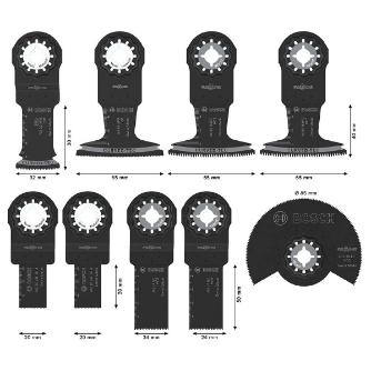 ボッシュ（株） マルチツールブレードセット マルチツールブレード木材金属セット９枚入 2608669335