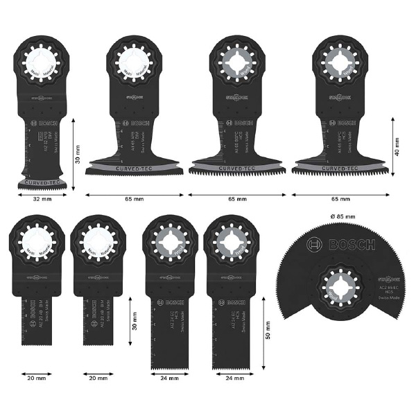 ボッシュ（株） マルチツールブレードセット マルチツールブレード木材金属セット９枚入 2608669335