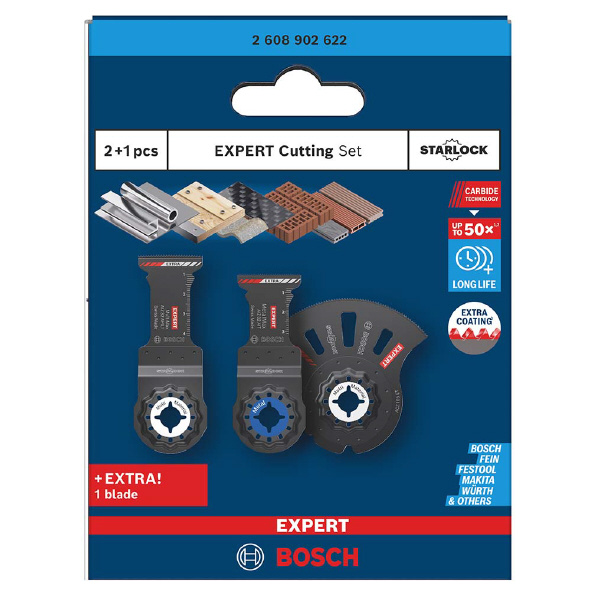 ボッシュ（株） 超硬コーティングマルチツールブレード 超硬コーティングマルチツールブレード３枚 2608902622