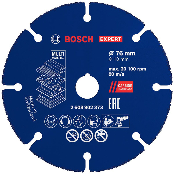 ボッシュ（株） カーバイドマルチホイール カーバイドマルチホイール７６ｍｍ 2608902373