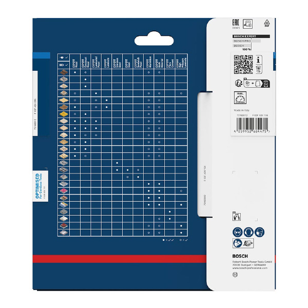 ボッシュ（株） コードレス工具専用チップソー＆丸のこ刃 エキスパート 丸のこ刃　エキスパートアルミ 2608902120
