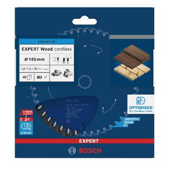 ボッシュ（株） コードレス工具専用チップソー＆丸のこ刃 エキスパート 丸のこ刃　エキスパート木材 2608902140
