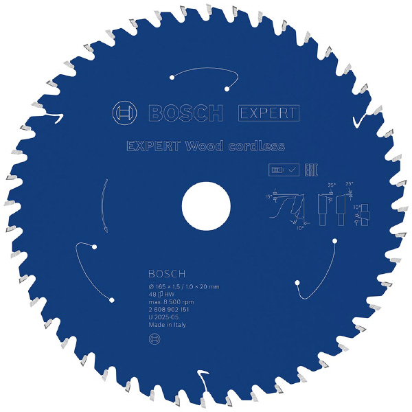 ボッシュ（株） コードレス工具専用チップソー＆丸のこ刃 エキスパート 丸のこ刃　エキスパート木材 2608902151