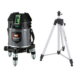 マックス（株） レーザ墨出器(本体＋三脚) LA レーザ墨出器（本体＋三脚） LA-S803DG-Tｾｯﾄ