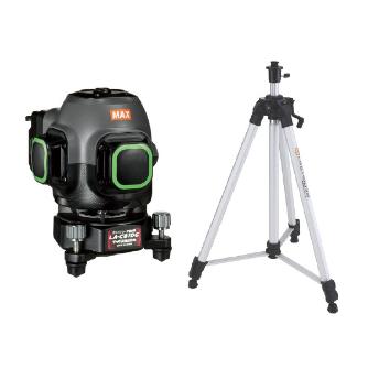 マックス（株） レーザ墨出器(本体＋三脚) LA レーザ墨出器（本体＋三脚） LA-C81DG-Tｾｯﾄ