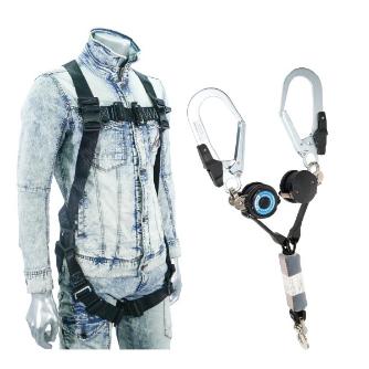 ジェフコム（株） ハーネスランヤードセット HS ハーネス　ランヤードセット HS-35PG-B